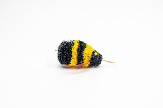 Vibrant Meadow Yellow-Banded Bumble Bee