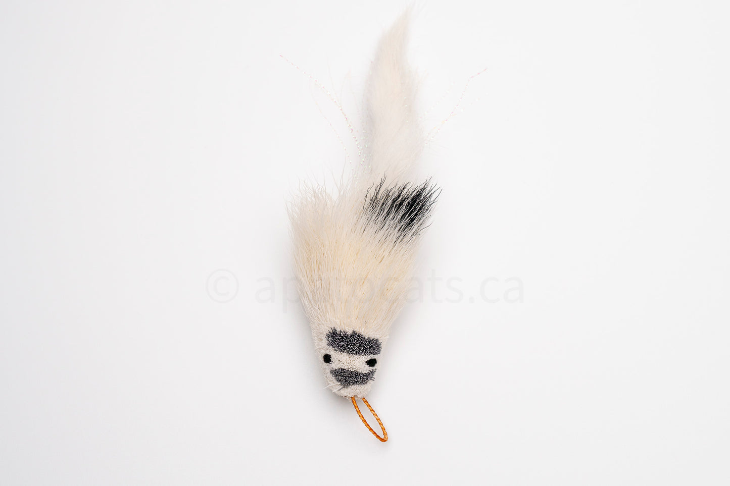 True North Shimmering White & Gray Panda Guppy